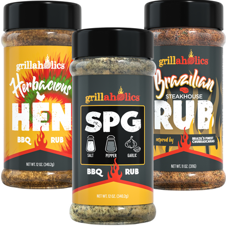 Grillaholics Rubs Starter Pack