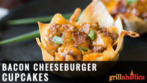 Bacon Cheeseburger Cupcakes