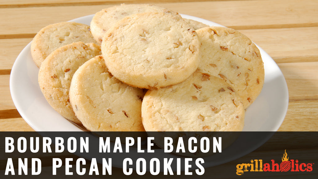 Bourbon Maple Bacon And Pecan Cookies
