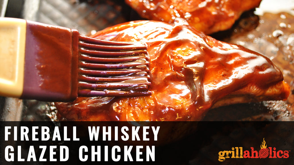 Fireball Whiskey Glazed Chicken