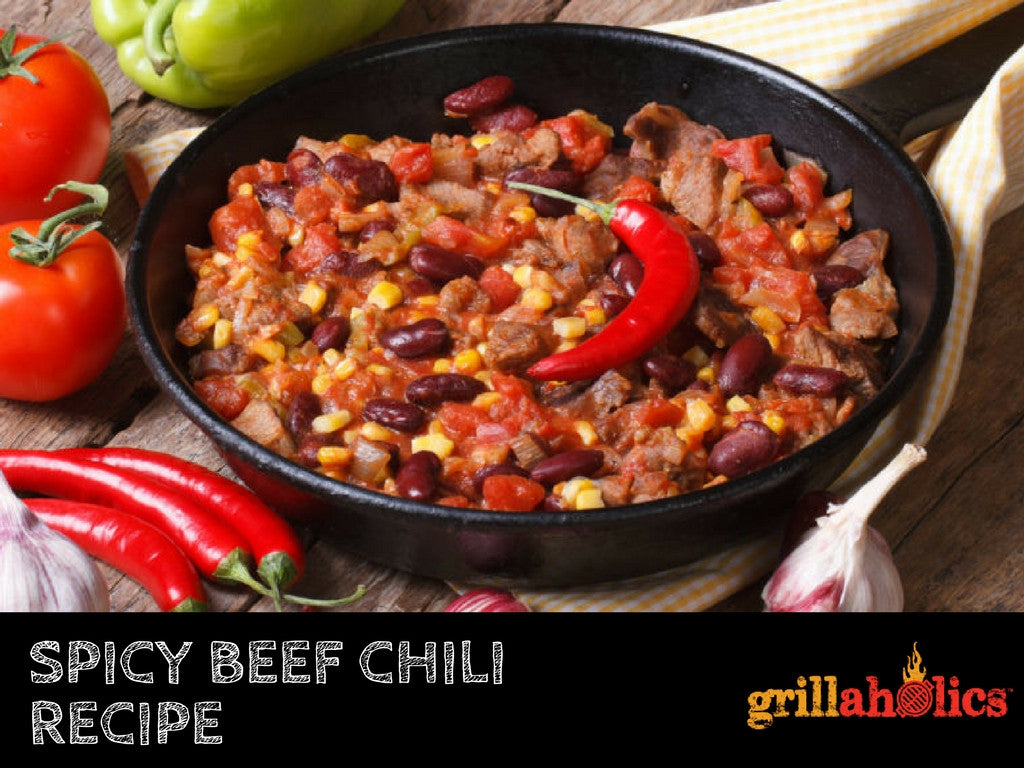 spicy beef chili recipe 