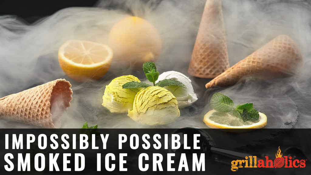 Impossibly Possible Smoked Ice Cream Technique