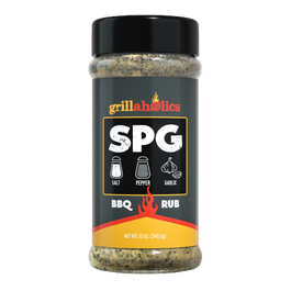 Grillaholics Premium SPG Salt Pepper Garlic Seasoning