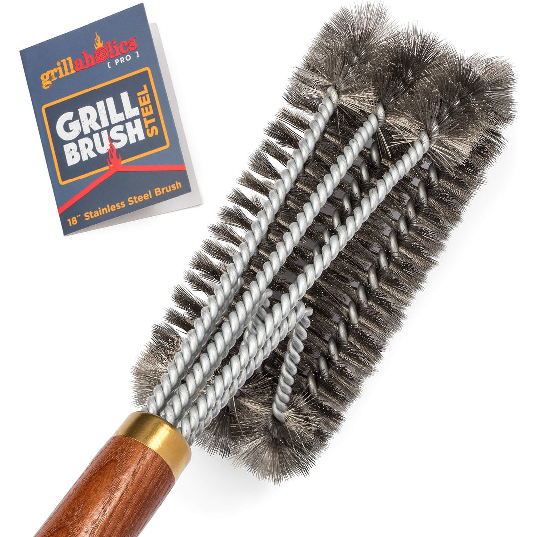 Grillaholics Pro Steel Grill Brush