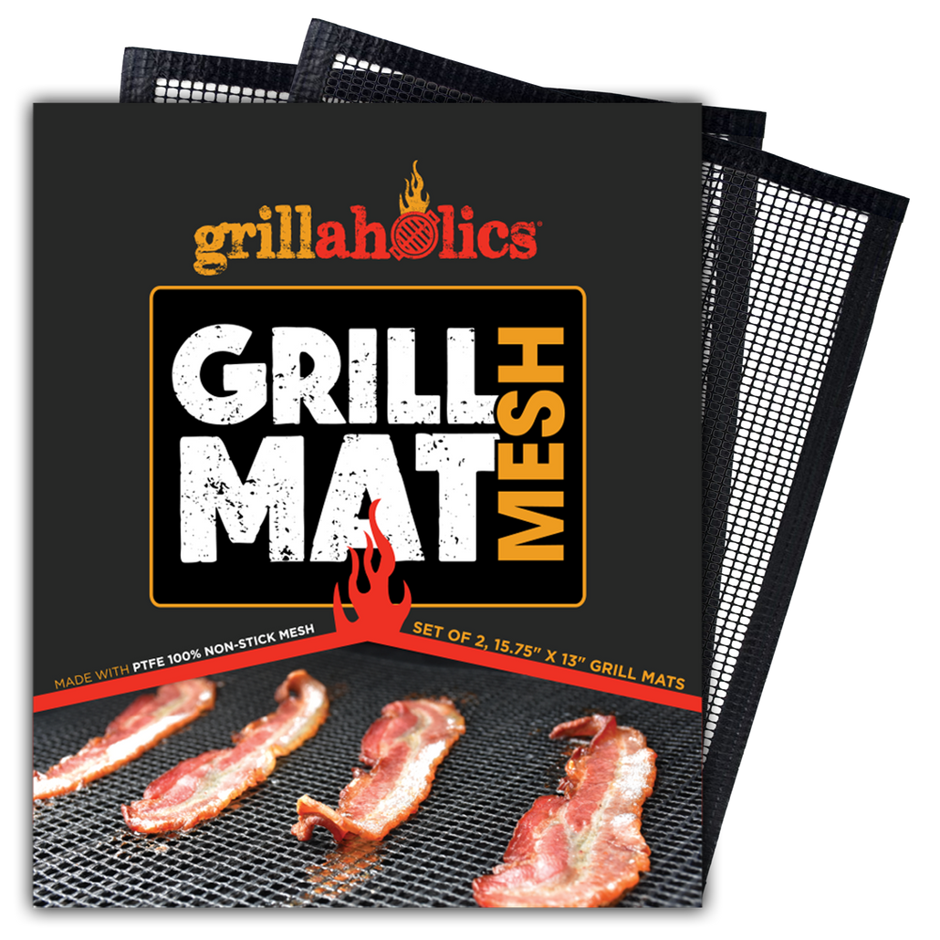 Grillaholics Mesh Grill Mat - Set of 2